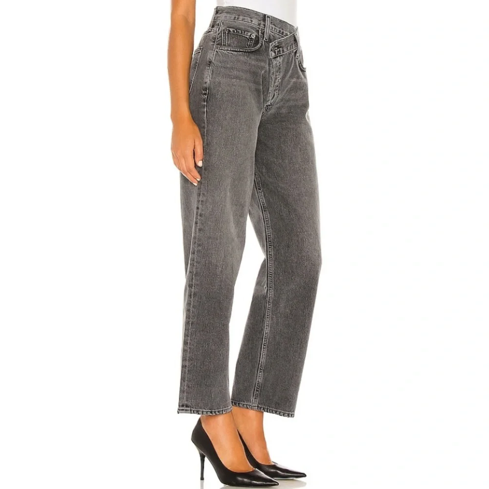 AGOLDE • Criss Cross Jean in Synchronize - Picture 2 of 16